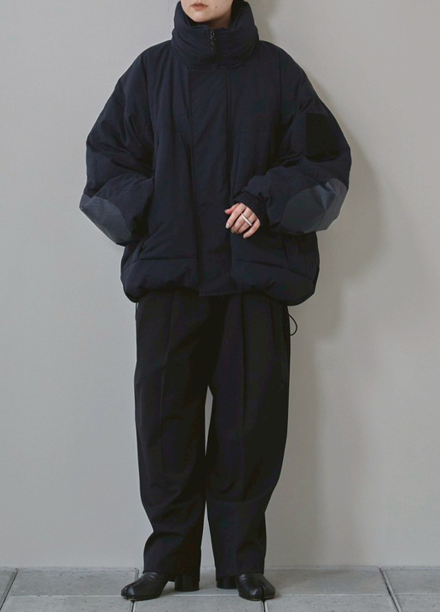 軍風份量感羽絨大衣